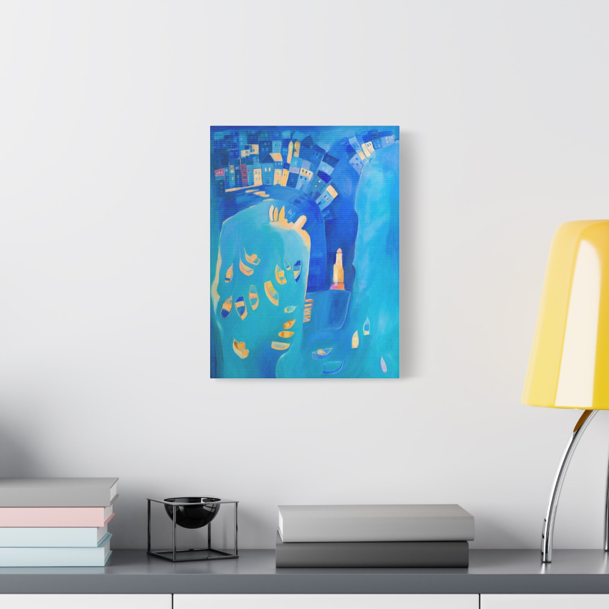 Canvas Print: St Ives In Blue