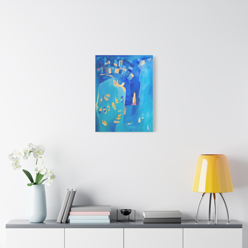 Canvas Print: St Ives In Blue