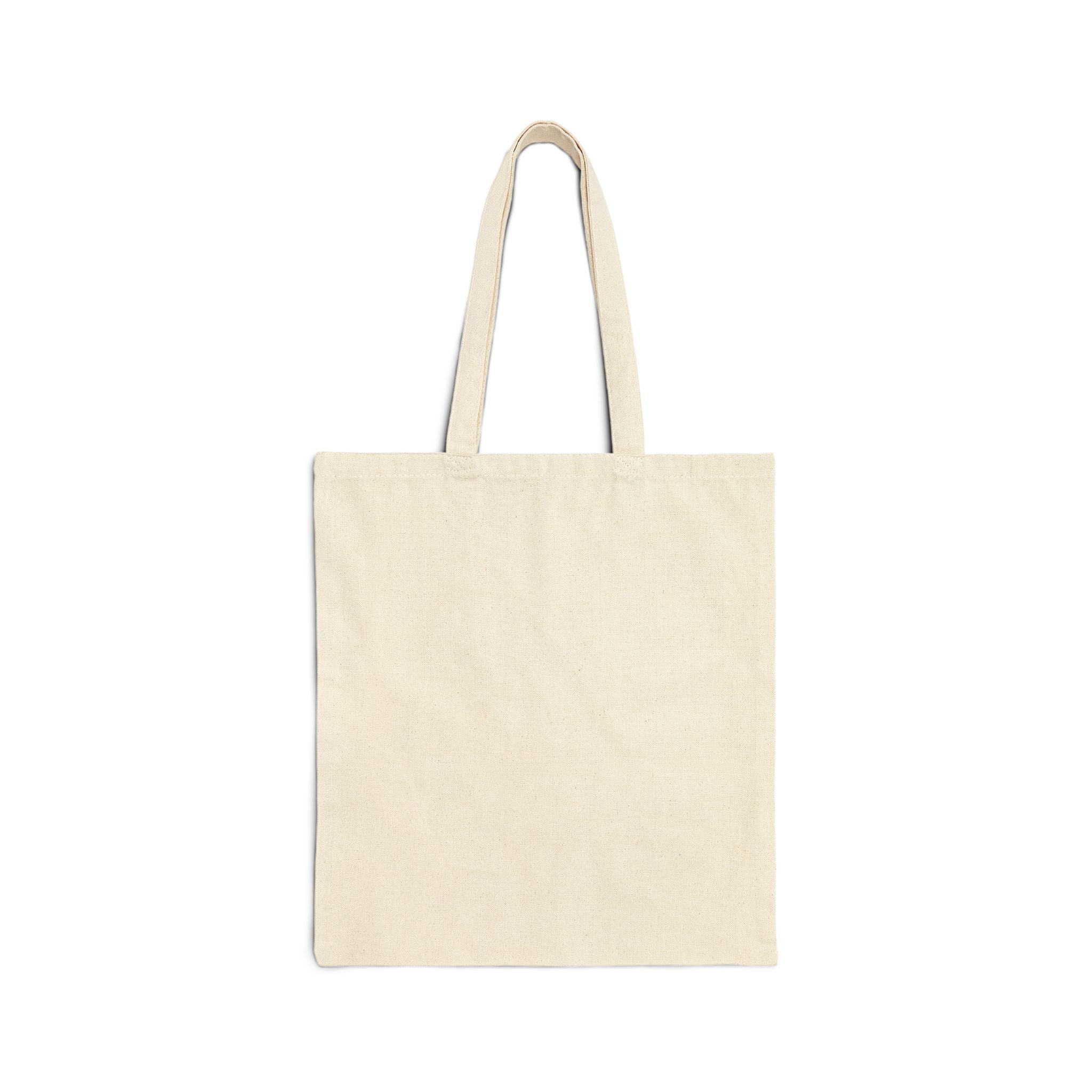 Cotton Canvas Tote Bag: Polperro In Blue