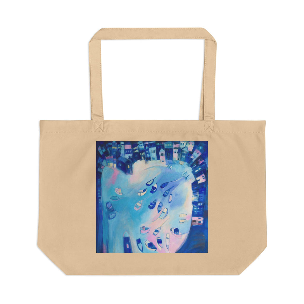 Organic Cotton Tote Bag: St Ives In Winter