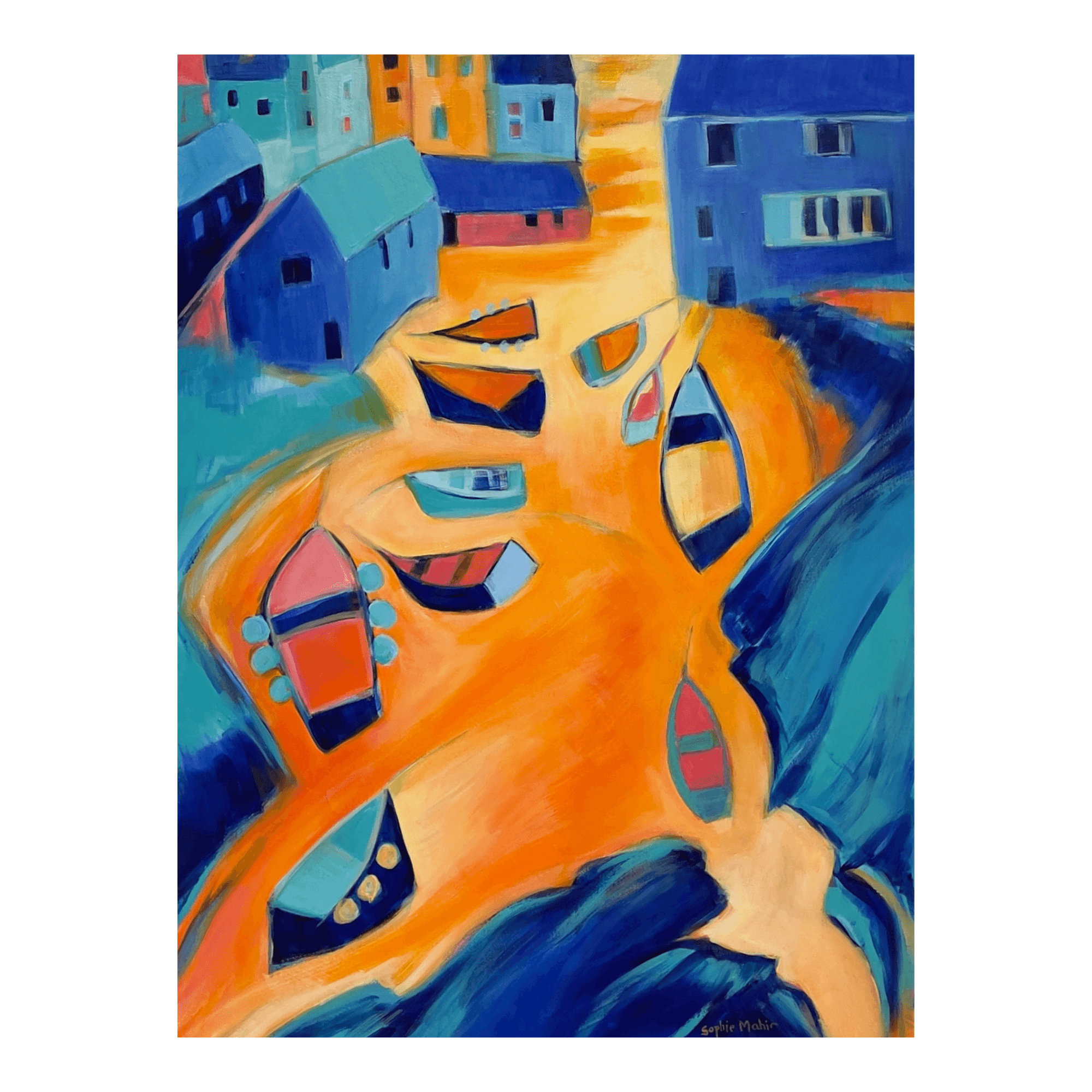 Original: Bobbing Boats, Portloe