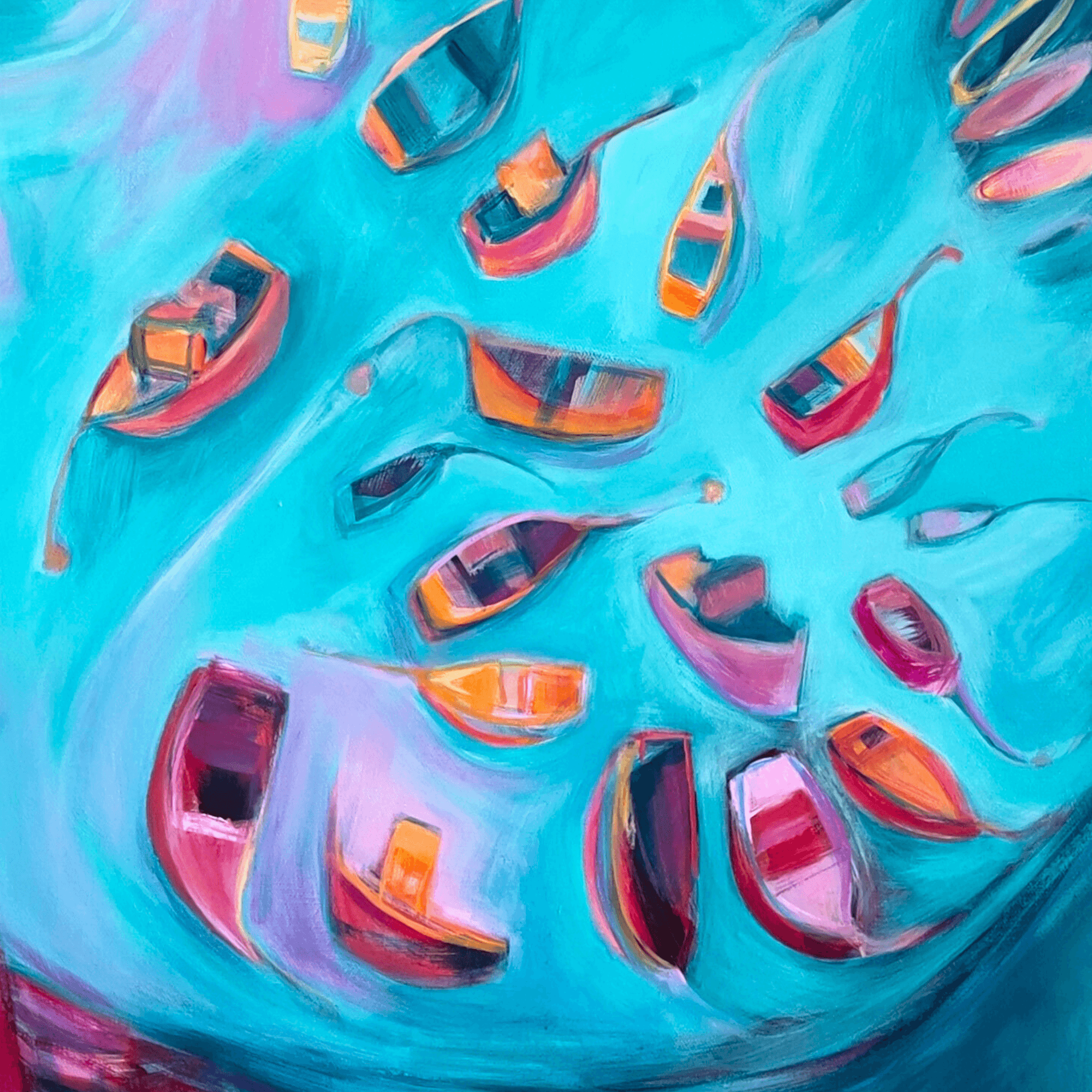 Original: Fishing Boats In St Ives