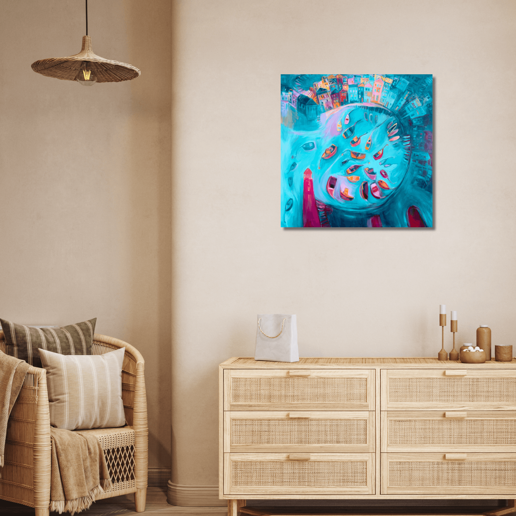 Original: Fishing Boats In St Ives