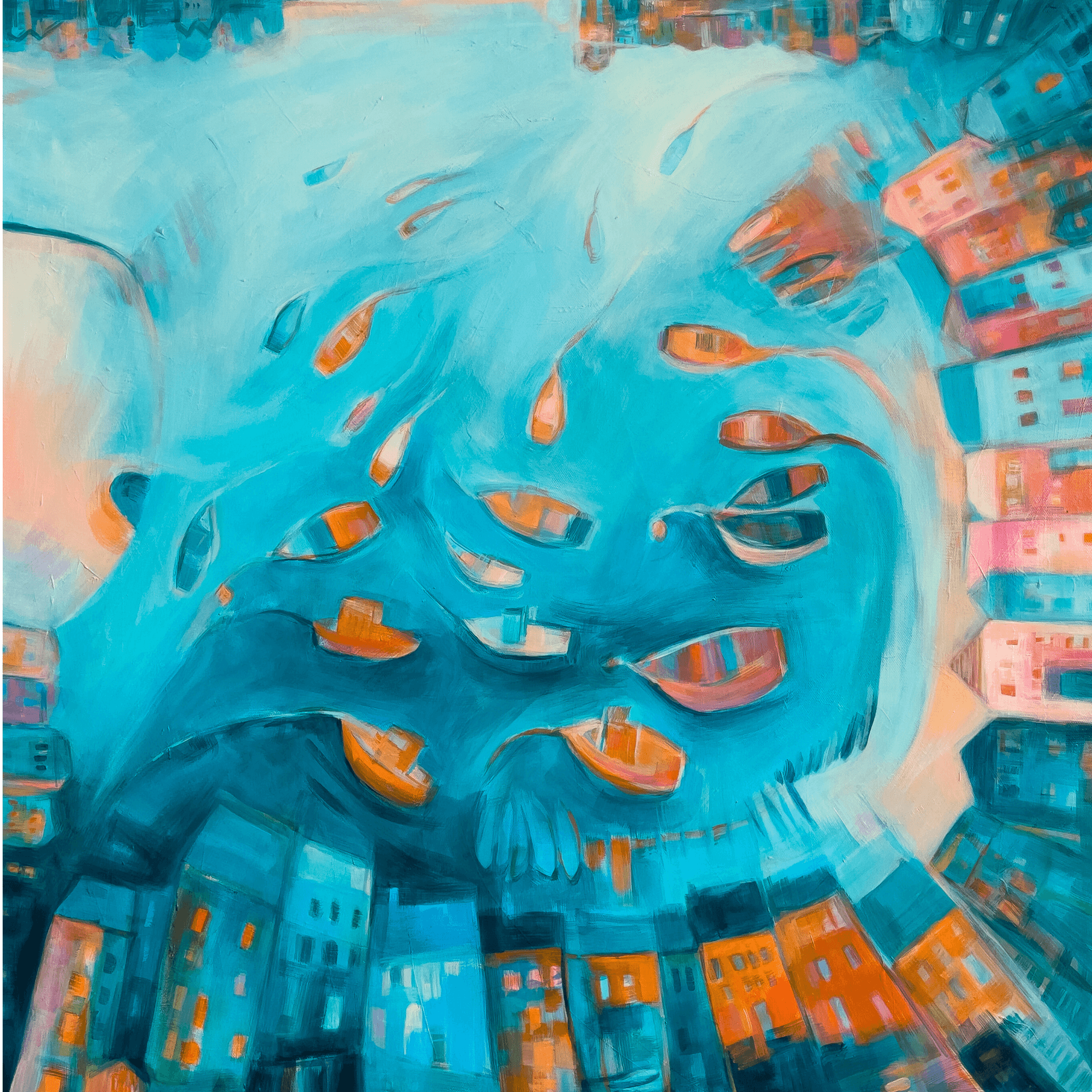 Original: Happiness In St Ives Bay