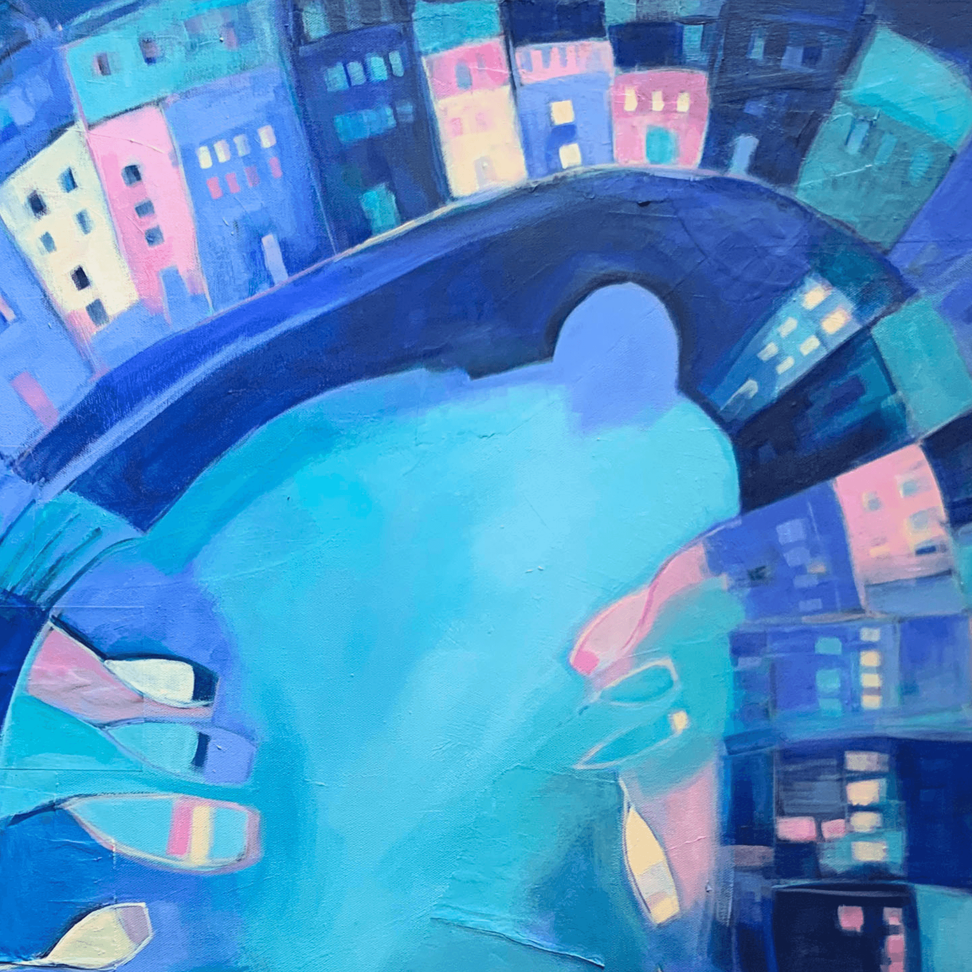 Original: Polperro In Blue