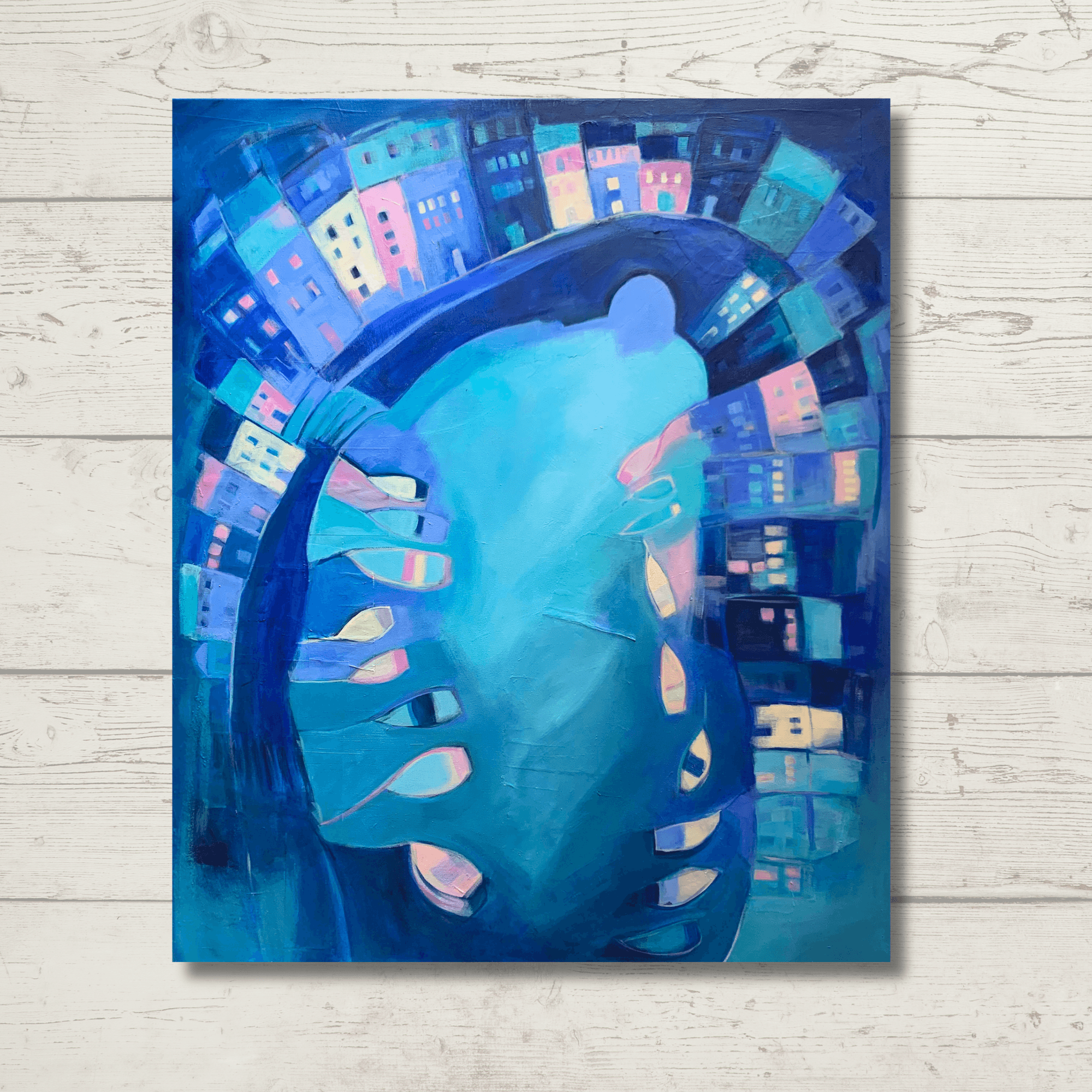 Original: Polperro In Blue