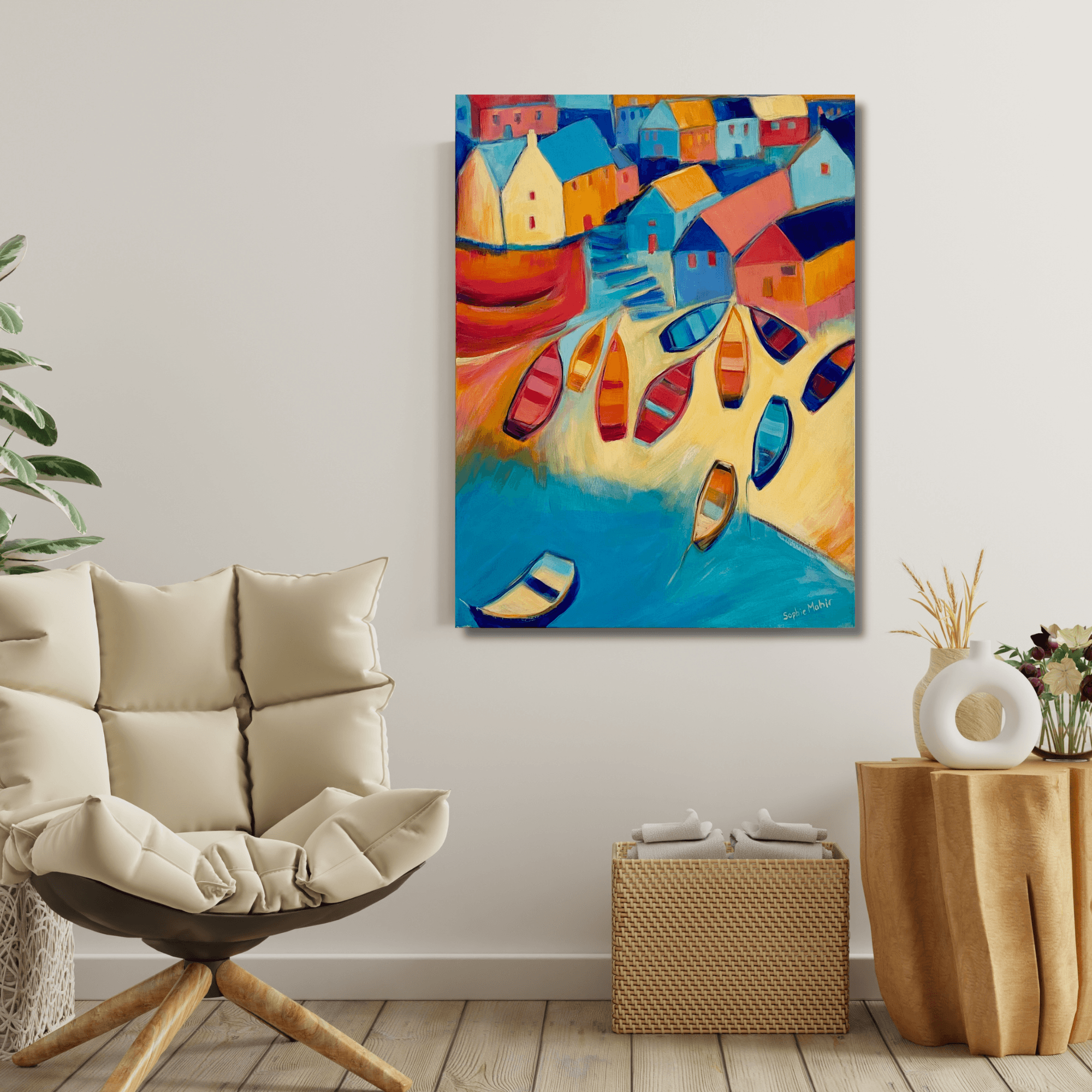 Original: Sunny Day, Cadgwith Cove