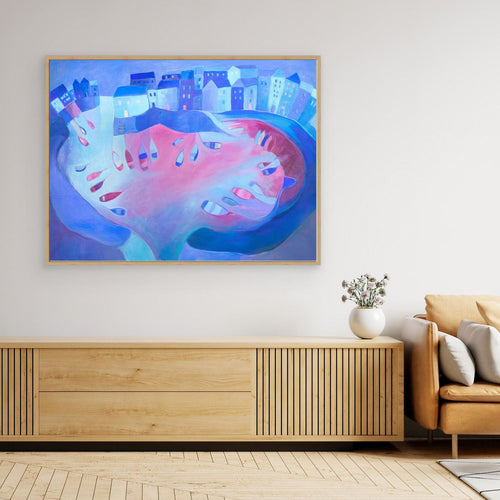 Canvas Print: Mousehole Memories