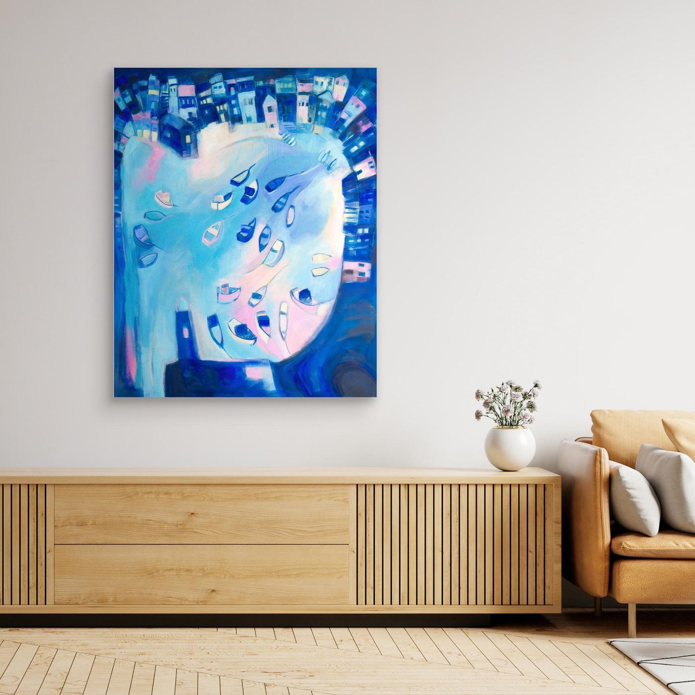 Canvas Print: St Ives In Winter