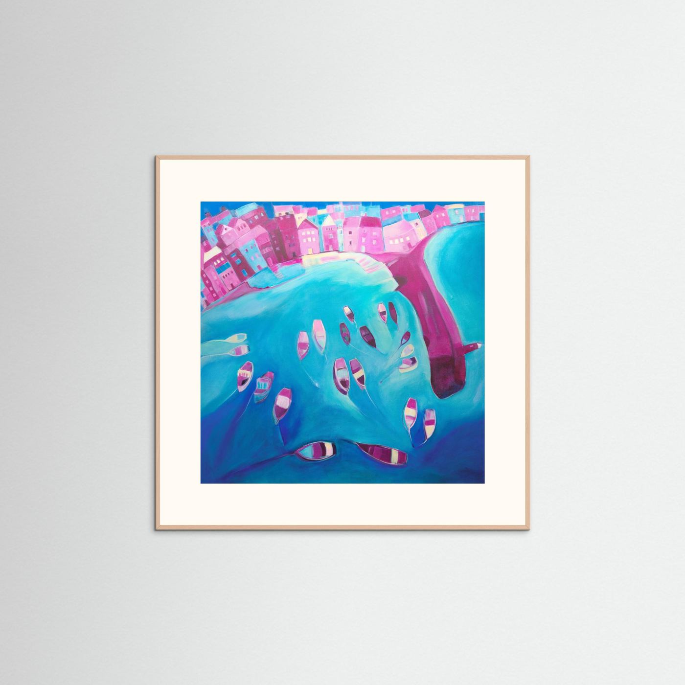 Print On Paper: St Ives In Pink