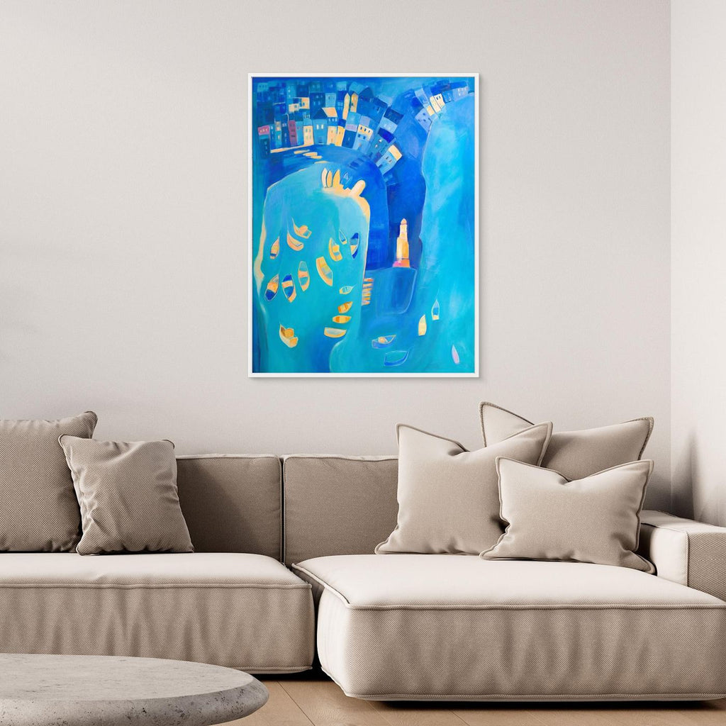 Canvas Print: St Ives In Blue