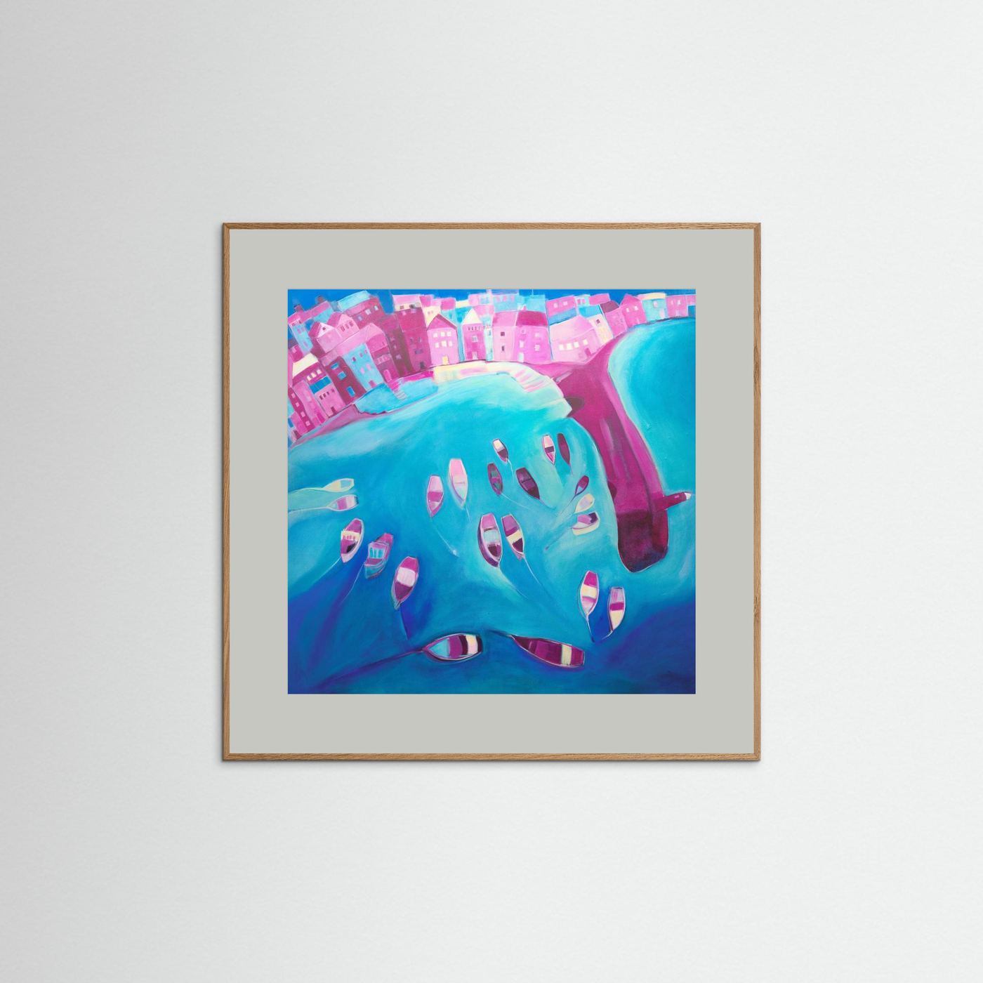 Print On Paper: St Ives In Pink