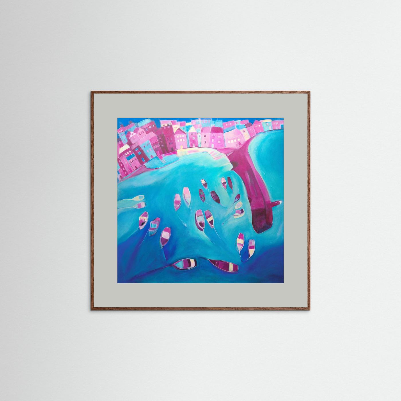 Print On Paper: St Ives In Pink