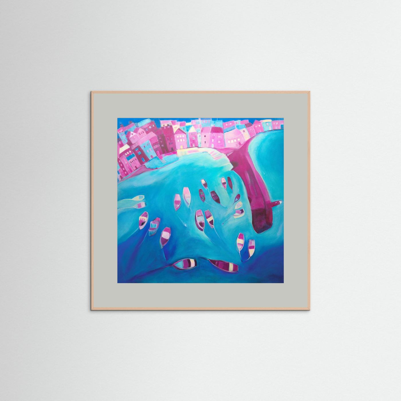 Print On Paper: St Ives In Pink
